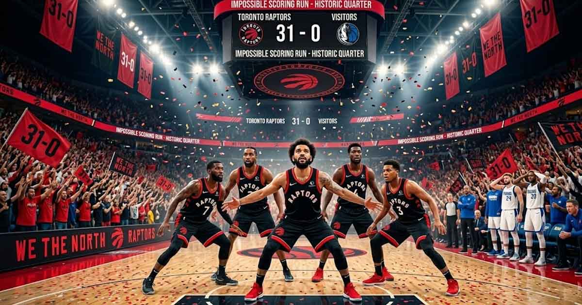Raptors Score 31 Consecutive Points in 8 Minutes and Break an NBA Record Against the Magic