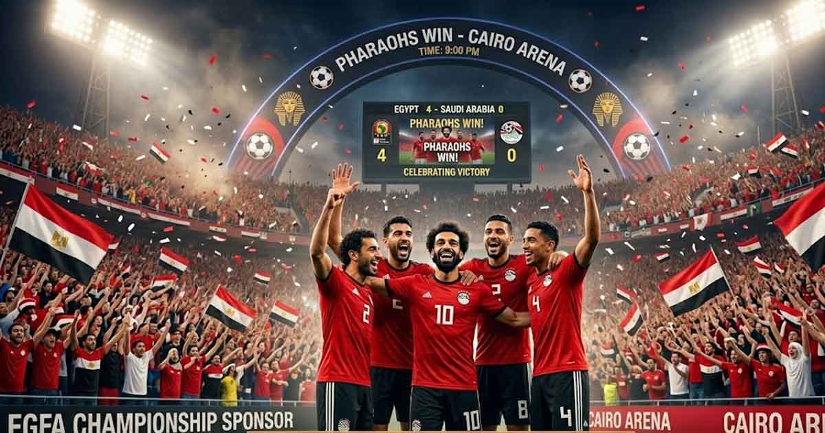 Egypt Demolish Saudi Arabia 4-0 and Hold Spain to a Draw — The Pharaohs Send a Strong Message Before the World Cup