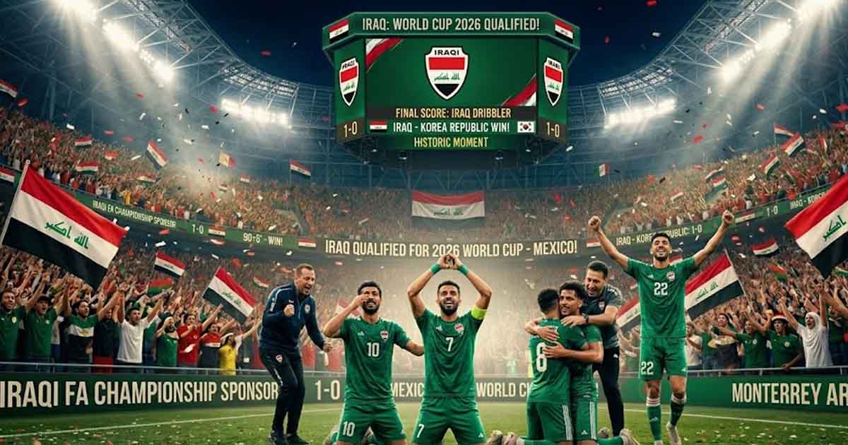 Iraq Return to the World Cup After 40 Years — An Epic Against the Impossible from Baghdad to Monterrey