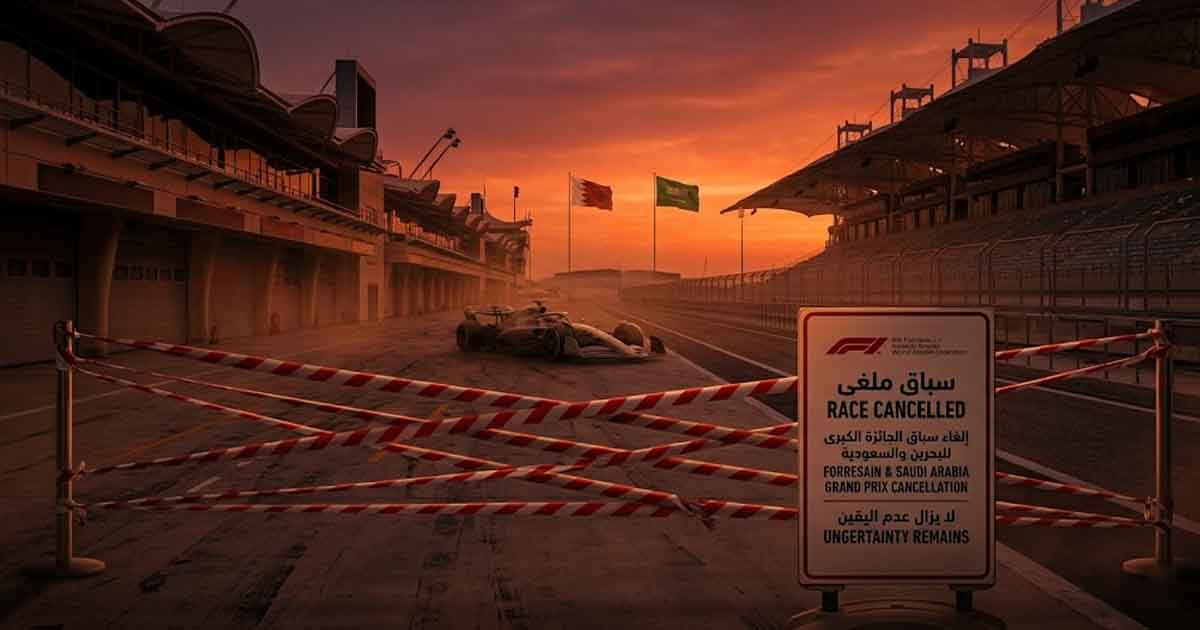 Formula 1 Cancels the Bahrain and Saudi Races — Regional Tensions Strike the Season at Its Core