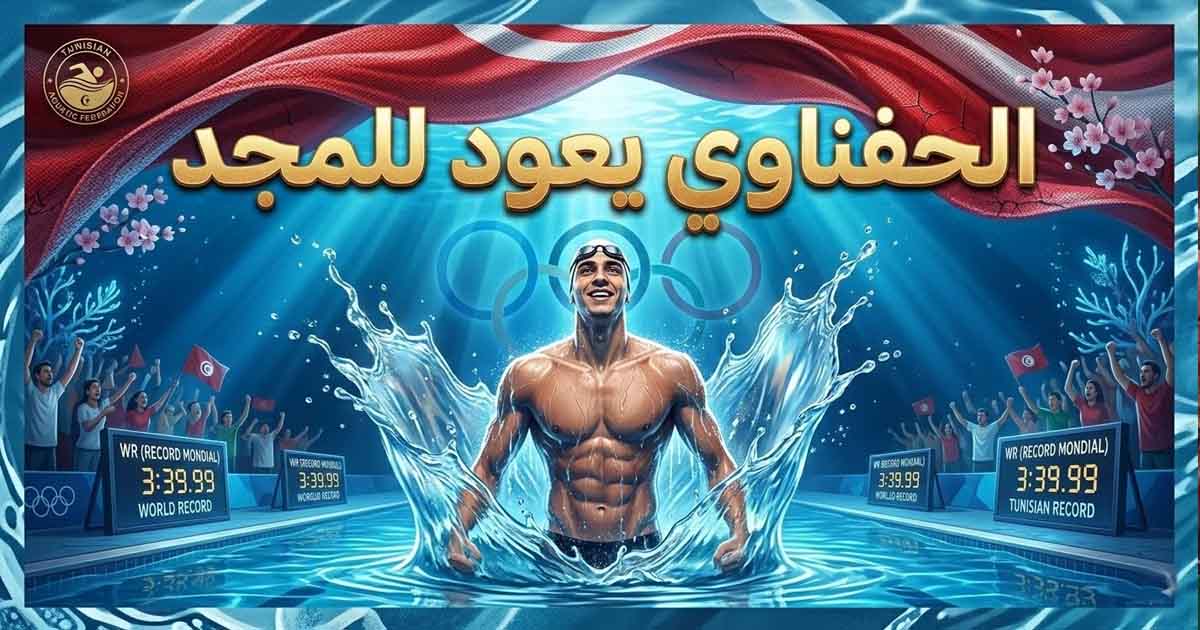 Tunisian Swimming Champion Stuns the World at the Short Course Championship