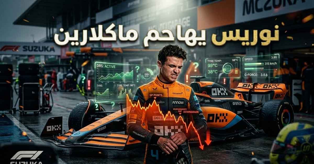 Norris Attacks McLaren: "We Have the Worst Car Among the Big Teams in 2026"