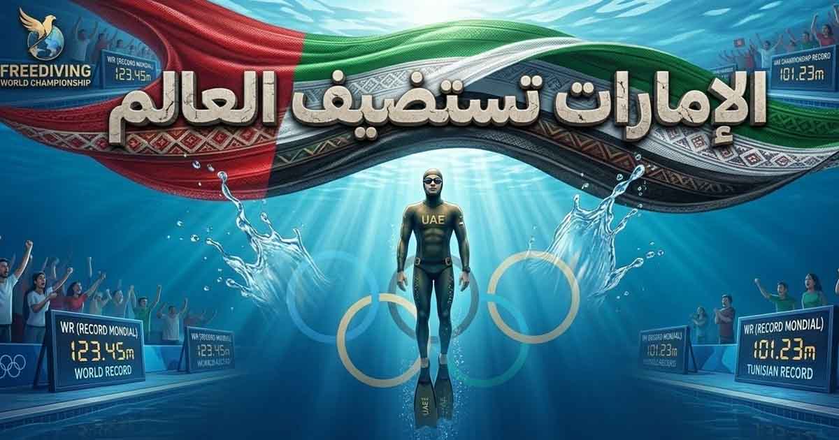 UAE Hosts the 2026 Freediving World Championship and Sets a New World Record
